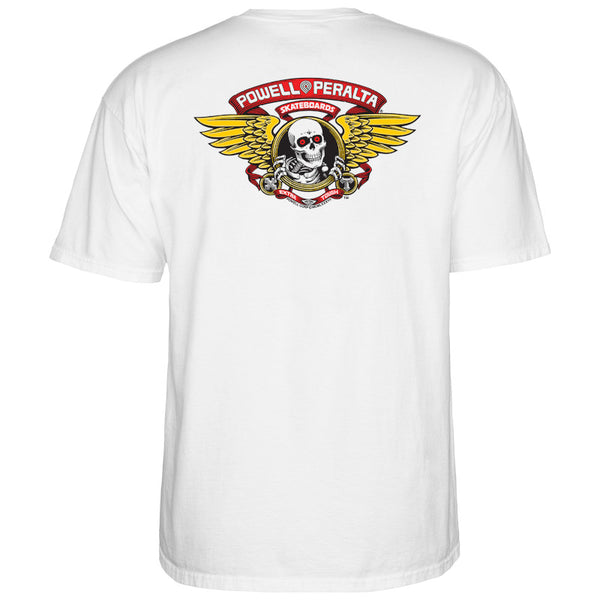 Powell & Peralta T-Shirt Winged Ripper - White