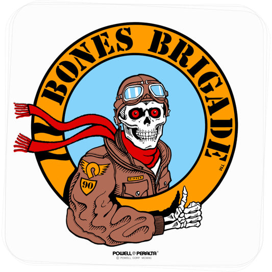 Powell & Peralta Sticker Skeleton Pilot - Medium