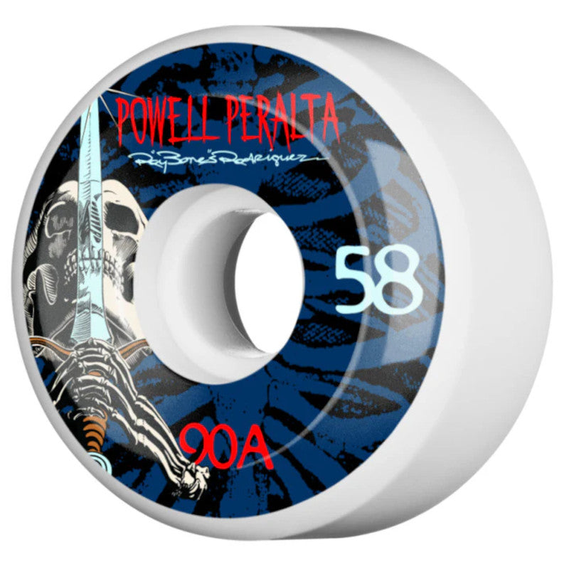 58mm 90a Powell & Peralta Ray Rod Skull And Sword