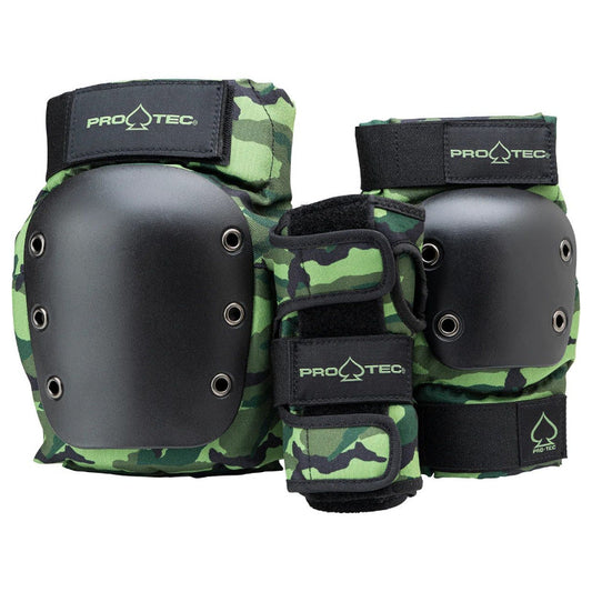 Pro-Tec Pads 3 Pack Camo - Junior Medium