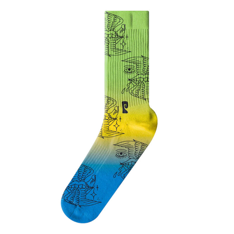 Psockadelic Socks Dirtsqid Siren (Crew)