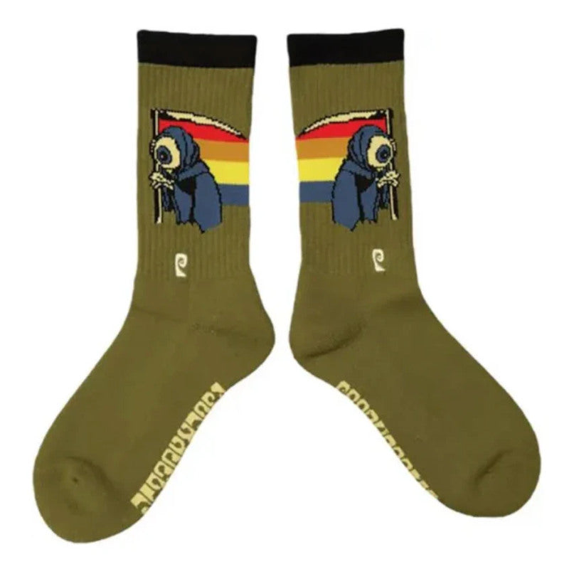 Psockadelic Socks Time Reaper (Crew)