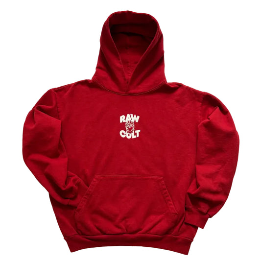 RAW CULT Hoody Mask Cult - Red