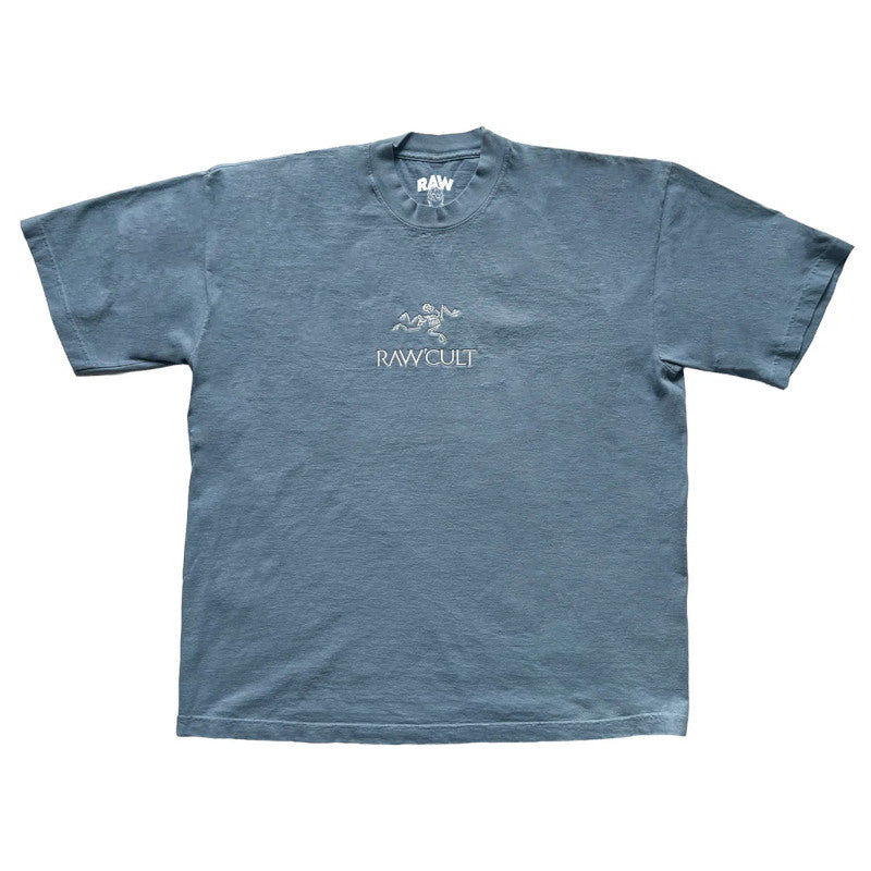 RAW CULT T-Shirt Remains Clear Blue