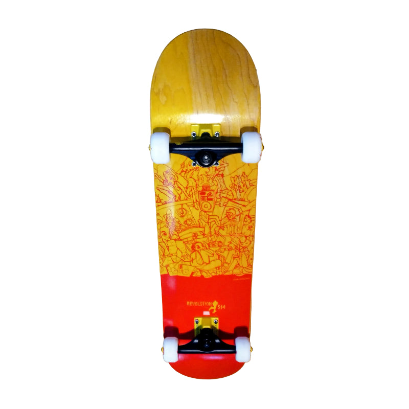 Revolution 514 Complete Skateboard Akira McColorway 52mm 101a - 7.75"