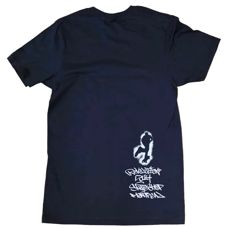 Revolution 514 T-Shirt Skateshop Graffiti - Marine