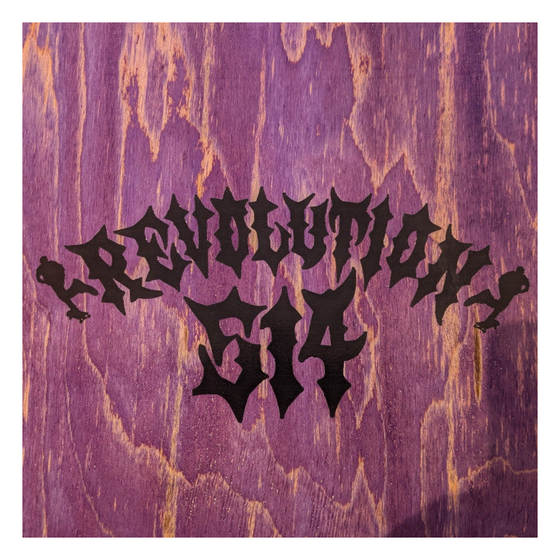 Revolution 514 Deck Satanic Surfers Burning Candles Shape - 8.75"