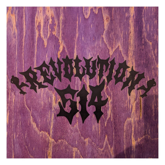 Revolution 514 Deck Satanic Surfers Burning Candles Shape - 8.75"