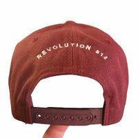Revolution 514 Cap Still Pushing (Snapback) - Burgundy