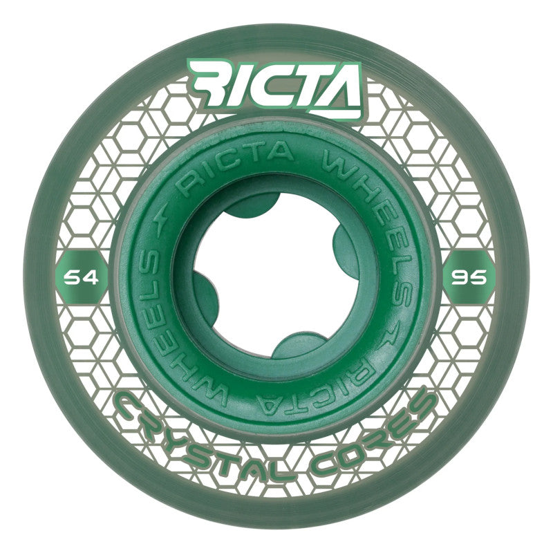 54mm 95a Ricta Wheels Crystal Cores Wide