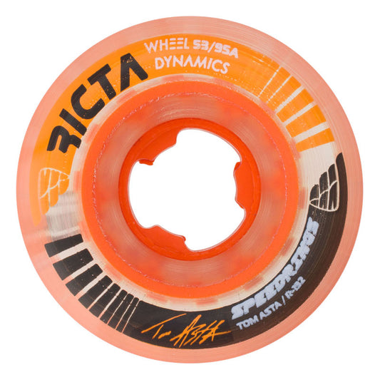 53mm 95a Ricta Wheels Crystal Cores Asta Speedrings