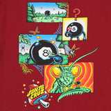 Santa Cruz T-Shirt Winkowski 8-Baller Comic - Rouge