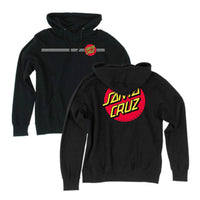 Santa Cruz Hoody Classic Dot - Charcoal Heather