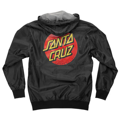 Santa Cruz Jacket Hooded Classic Dot - Noir