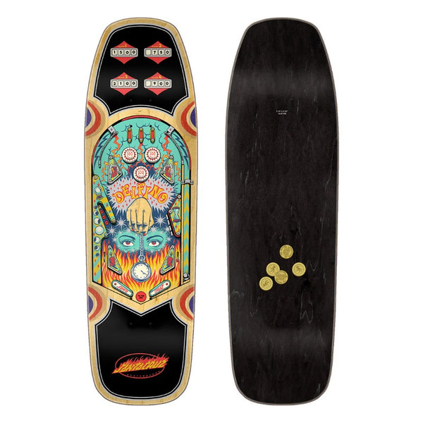 Santa Cruz Deck Delfino Pinball 9.12"