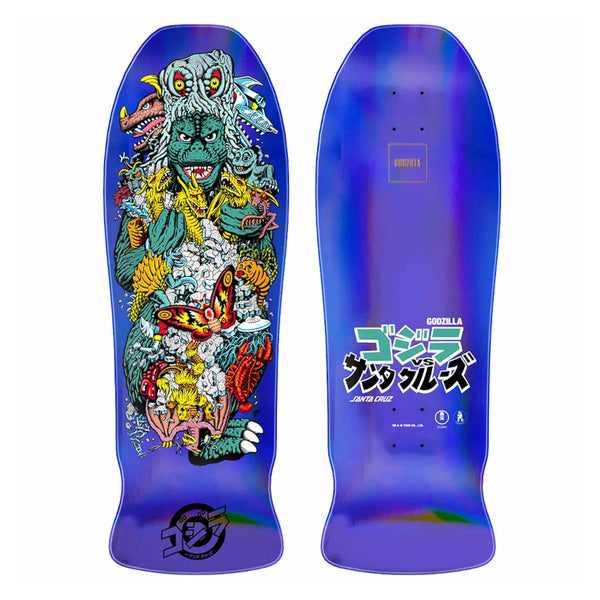 Santa Cruz Deck Godzilla Roskopp Kaiju 10.12"