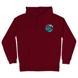 Santa Cruz Hoody Wave Dot - Maroon