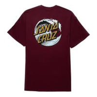 Santa Cruz T-Shirt Wave Dot - Maroon