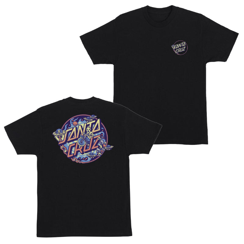 Santa Cruz T-Shirt Winkowski Dope Planet 2 Dot - Black