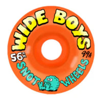 56mm 99A Snot Wheels Wide Boys - Orange