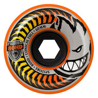 60mm 80HD Spitfire Wheels Conical Full Orange