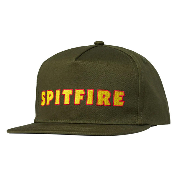 Spitfire Cap LTB Script (Snapback) - Olive