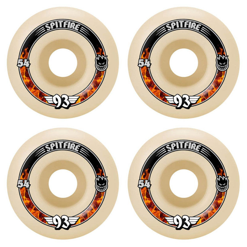 54mm 93a Spitfire Wheels Soft Sliders Radials