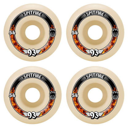 54mm 93a Spitfire Wheels Soft Sliders Radials