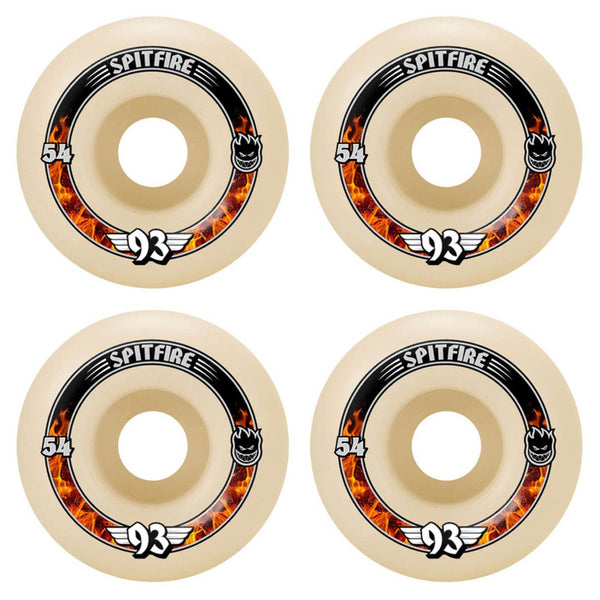 54mm 93a Spitfire Wheels Soft Sliders Radials