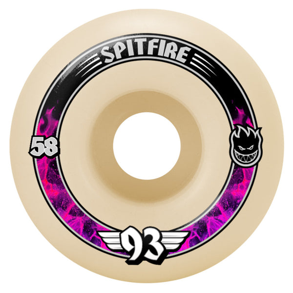 58mm 93a Spitfire Wheels Soft Sliders Radials