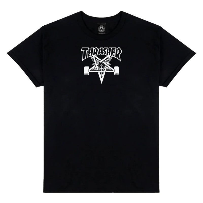 Thrasher T-Shirt Mag Logo GOAT - Black