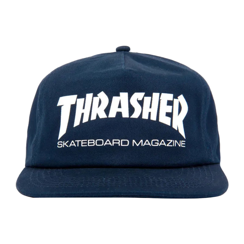 Thrasher Cap Skate Mag Logo (Snapback) - Navy