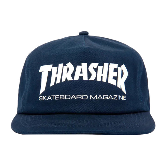 Thrasher Cap Skate Mag Logo (Snapback) - Navy