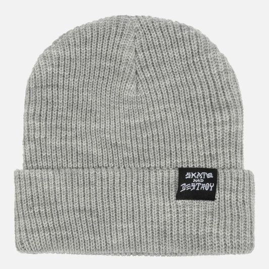 Thrasher Beanie Skate And Destroy - Gris