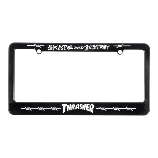 Thrasher License Plate Holder Skate And Destroy