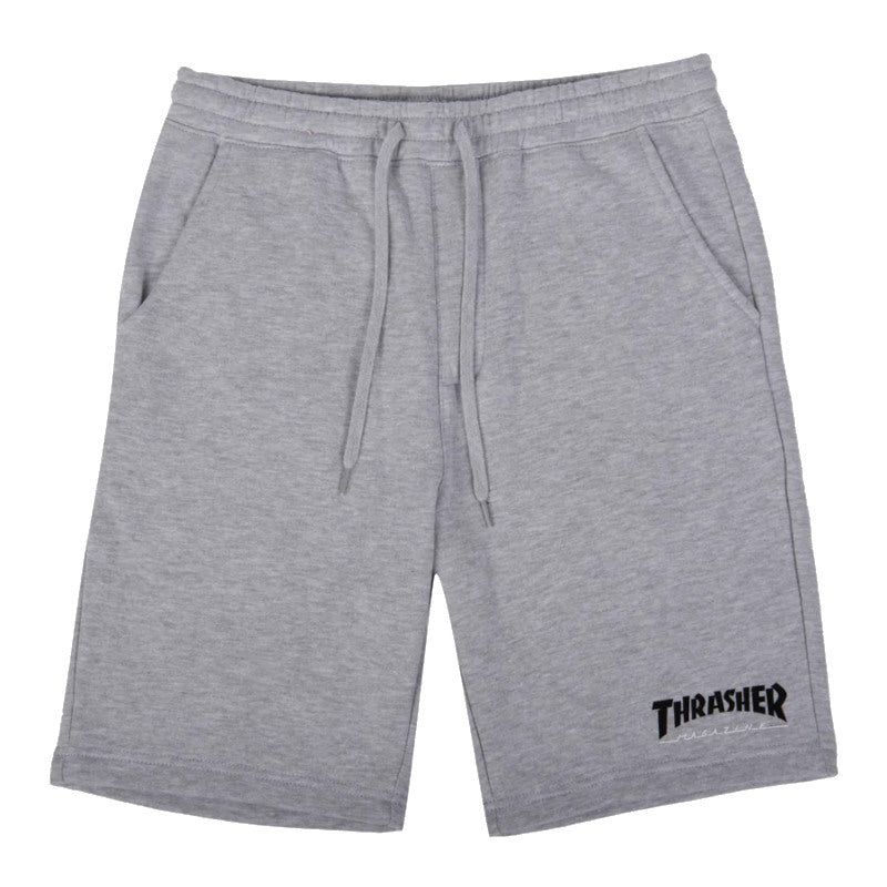 Thrasher Shorts Mag Logo - Heather Grey