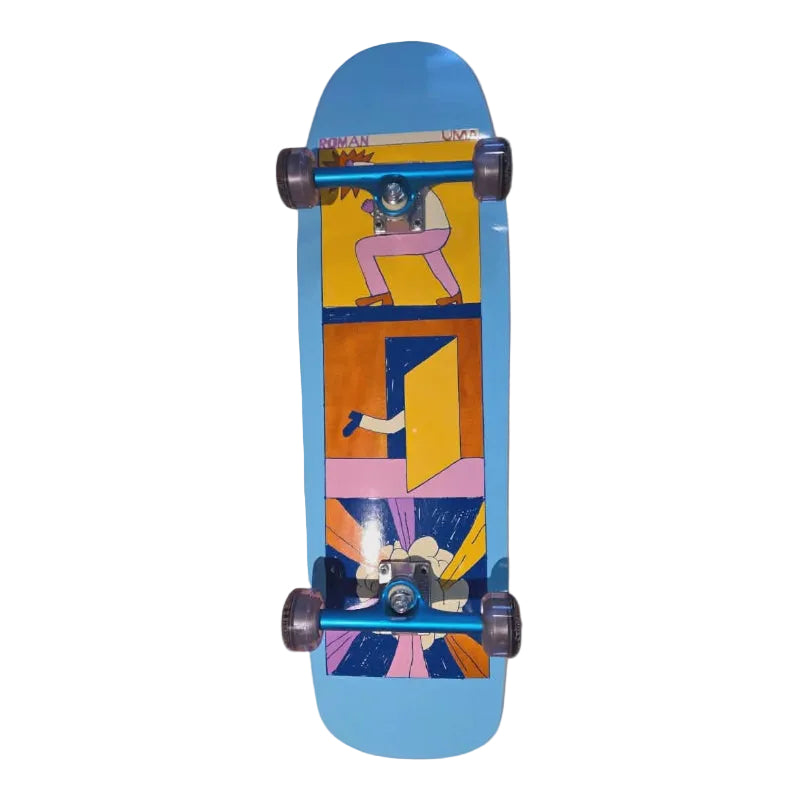 UMA Complete Skateboard Roman 57mm 78a 9.5"