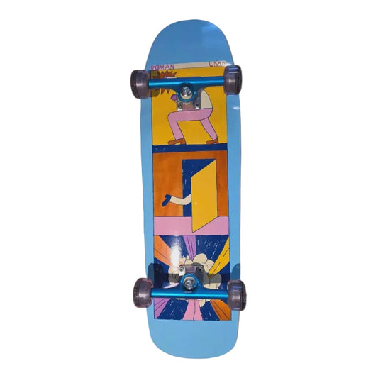 UMA Complete Skateboard Roman 57mm 78a 9.5"