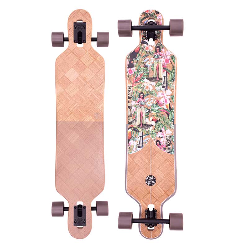 Z-Flex Complete Banana Train Drop Thru Longboard 41"