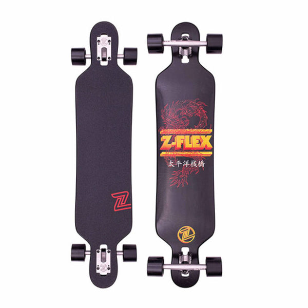 Z-Flex Complete Dragon 41 Drop-Through Longboard 8.5