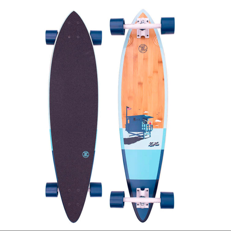 Z-Flex Complete Bamboo Pintail Longboard 38"