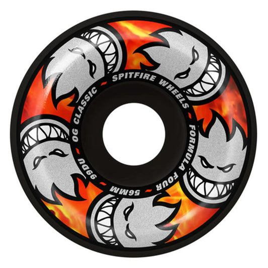 56mm 99a Spitfire Wheels O.G. Classics Multiball Formula 4 - Black