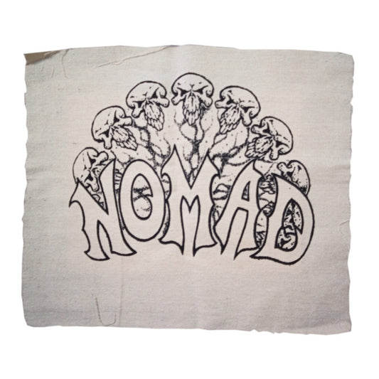 Bill Danforth Patch Nomad Skulls - 12" X 9"