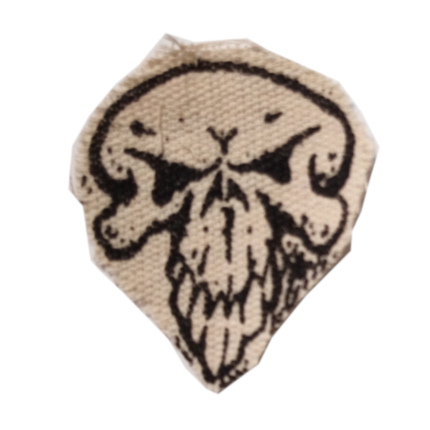 Bill Danforth Patch Skull - 3" X 2.5"