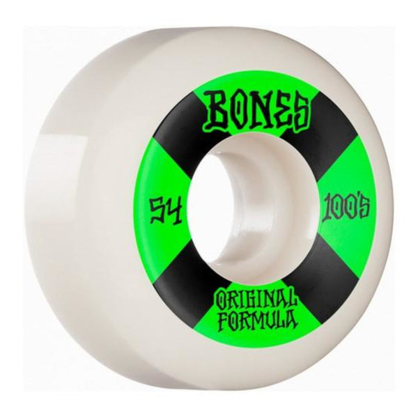 54mm 100a Bones Wheels 100'S V5 Sidecut