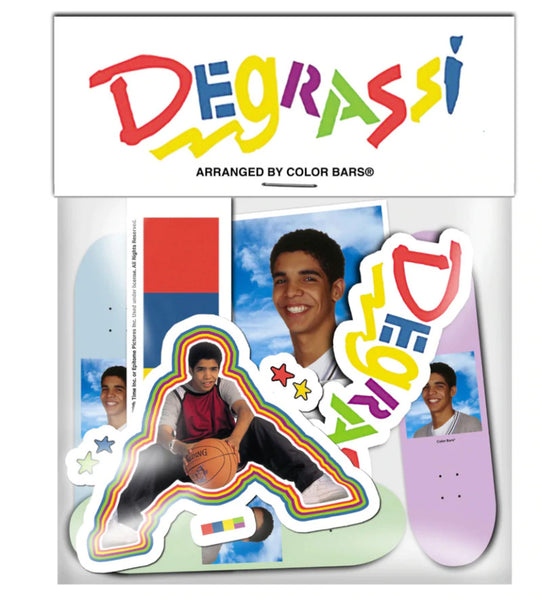 Color Bars Sticker Pack Drake Degrassi Assorted