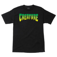 Creature T-Shirt Logo - Black