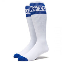 Dogtown Chaussettes Tube Rayées - Blanc/Bleue