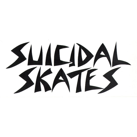 Dogtown Sticker Suicidal Skates - Blanc/Large
