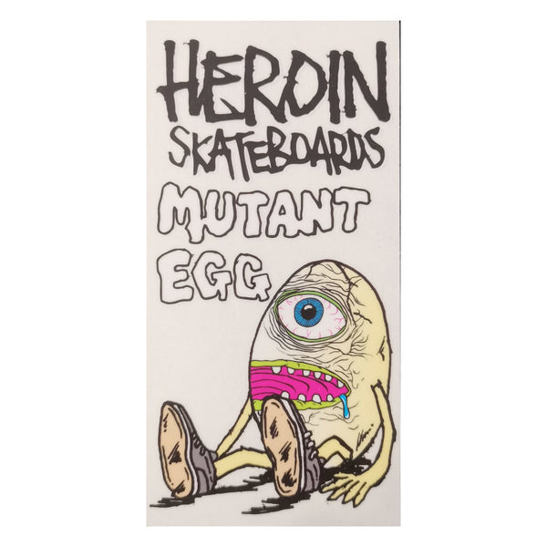 Heroin Sticker Mutant Egg - Medium